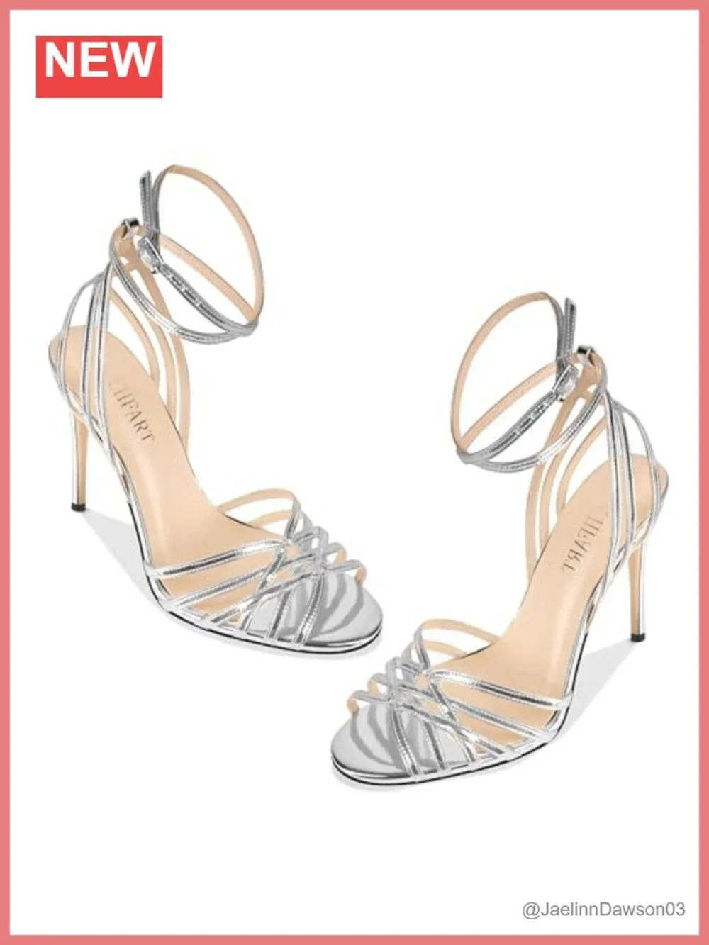 Strappy Lace-Up Stiletto Heels Sandals Women Open Square Toe Slingback PU